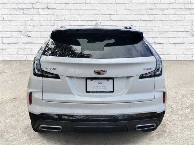 used 2025 Cadillac XT4 car, priced at $36,250