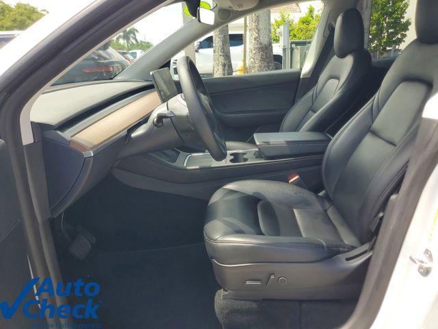 used 2021 Tesla Model Y car, priced at $27,196