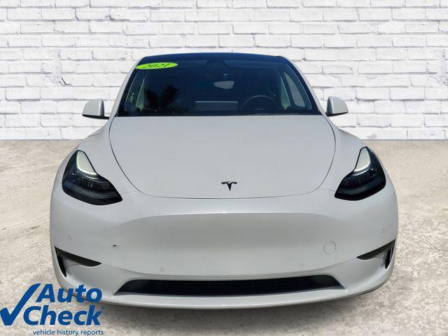 used 2021 Tesla Model Y car, priced at $27,196