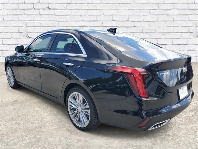 new 2025 Cadillac CT4 car, priced at $41,590