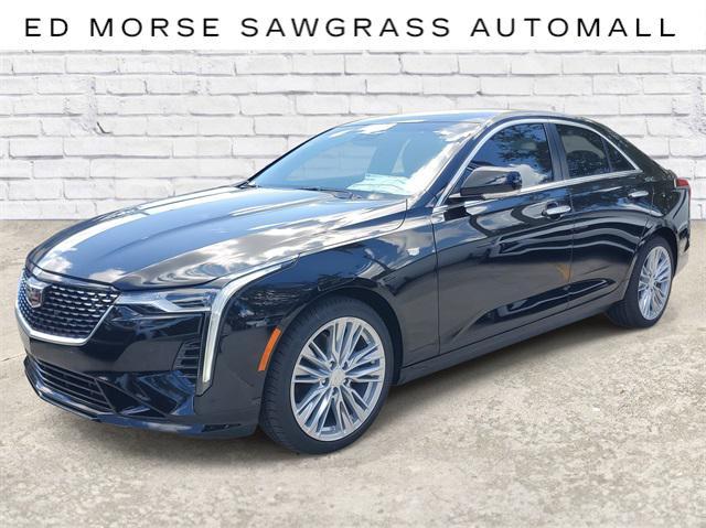 new 2025 Cadillac CT4 car, priced at $41,590