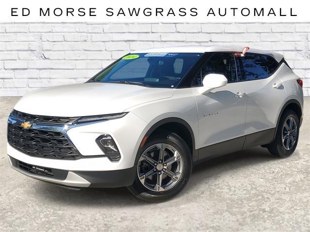 used 2024 Chevrolet Blazer car, priced at $21,425