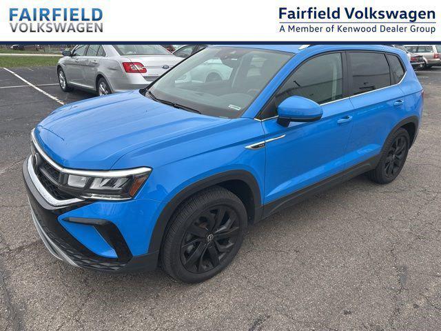 used 2023 Volkswagen Taos car, priced at $21,600