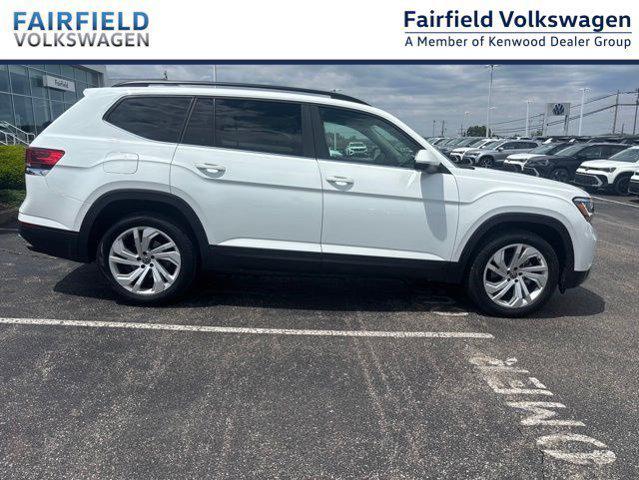 used 2021 Volkswagen Atlas car, priced at $21,448
