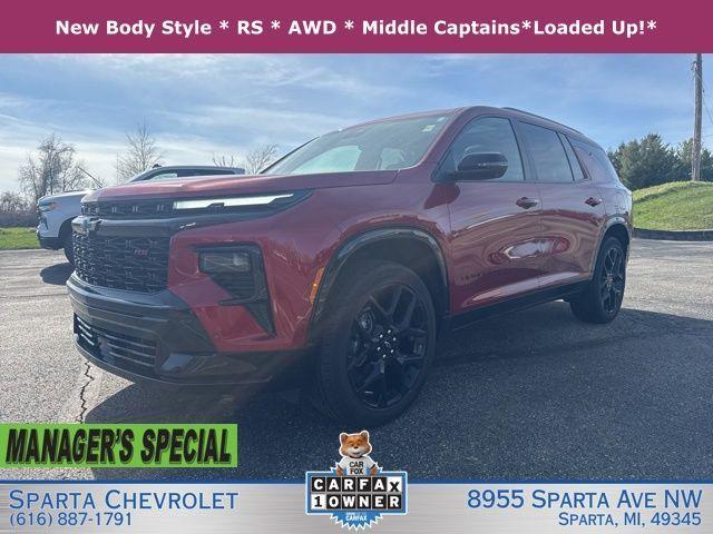 used 2024 Chevrolet Traverse car, priced at $48,665