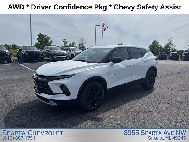 used 2023 Chevrolet Blazer car, priced at $27,858