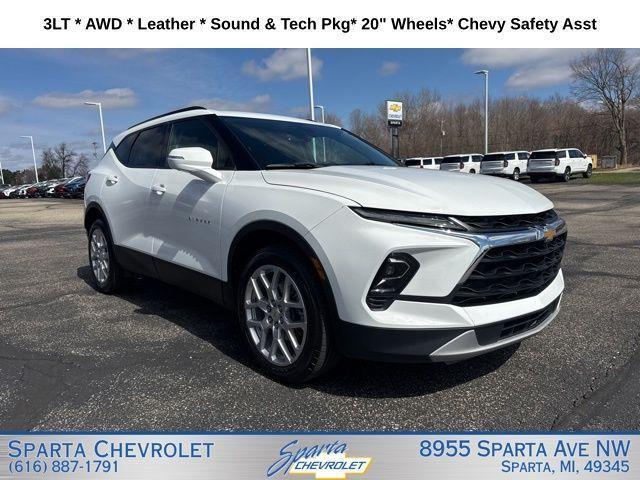 used 2024 Chevrolet Blazer car, priced at $33,275