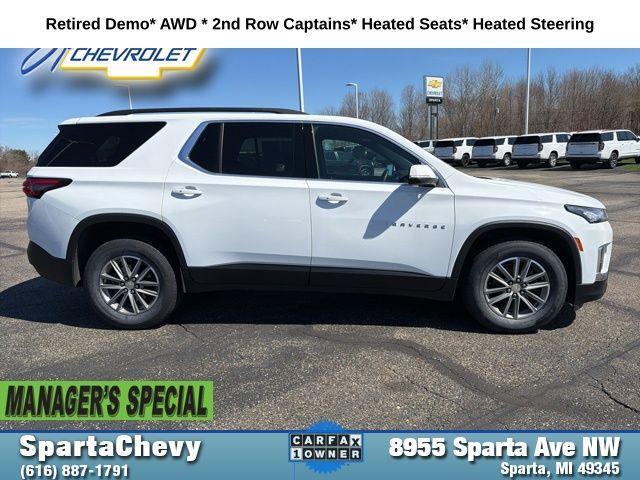used 2023 Chevrolet Traverse car, priced at $29,275