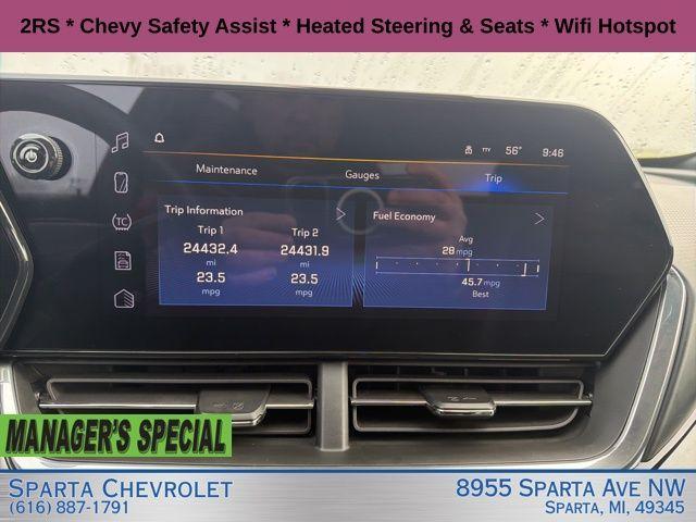 used 2024 Chevrolet Trax car, priced at $23,965