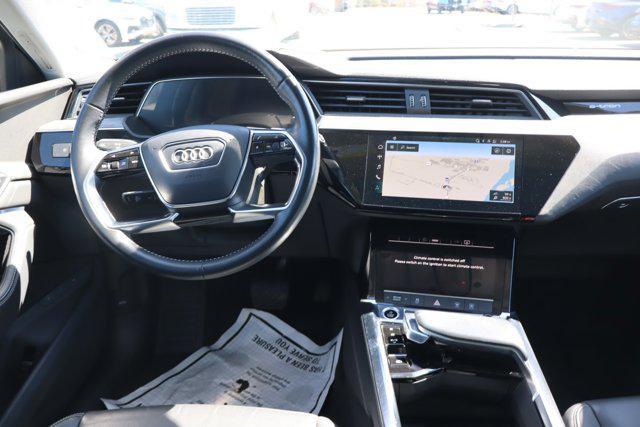 used 2021 Audi e-tron car, priced at $22,681