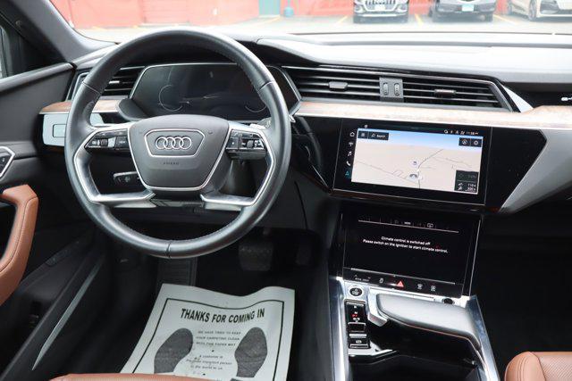 used 2021 Audi e-tron car, priced at $25,491