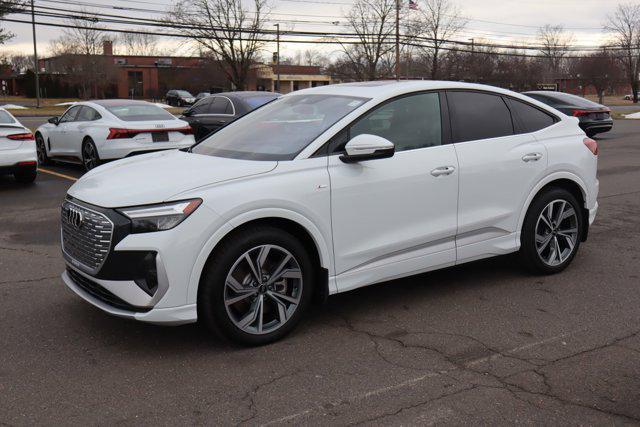 used 2025 Audi Q4 e-tron Sportback car, priced at $33,995