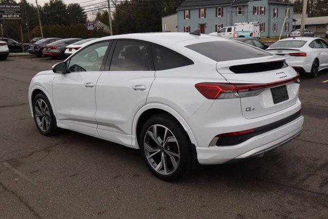 used 2025 Audi Q4 e-tron Sportback car, priced at $34,721