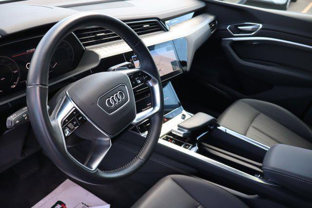used 2021 Audi e-tron car, priced at $24,995