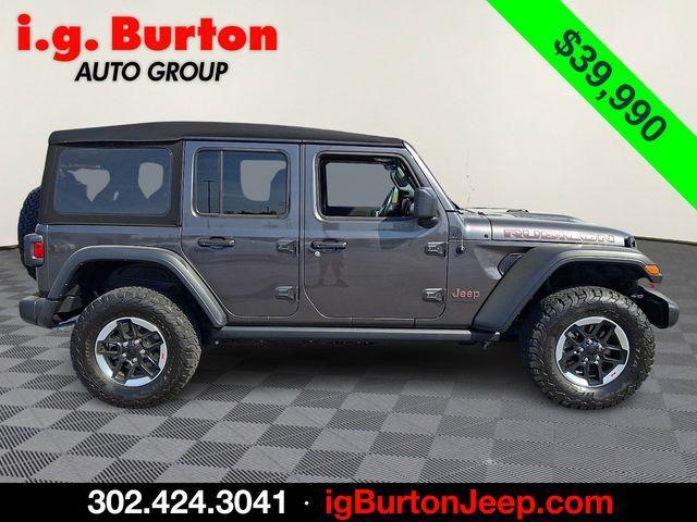 used 2022 Jeep Wrangler Unlimited car, priced at $39,990