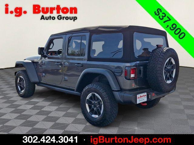 used 2022 Jeep Wrangler Unlimited car, priced at $38,699