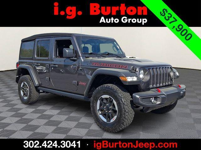 used 2022 Jeep Wrangler Unlimited car, priced at $38,699