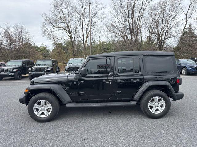used 2022 Jeep Wrangler Unlimited car, priced at $33,885