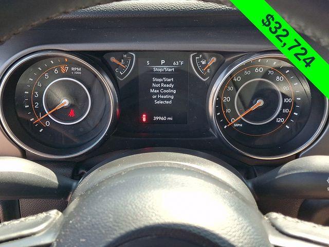 used 2022 Jeep Wrangler Unlimited car, priced at $32,724