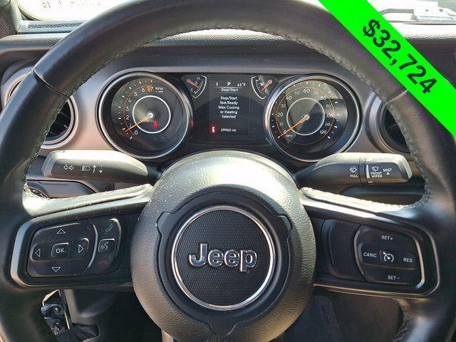 used 2022 Jeep Wrangler Unlimited car, priced at $32,724