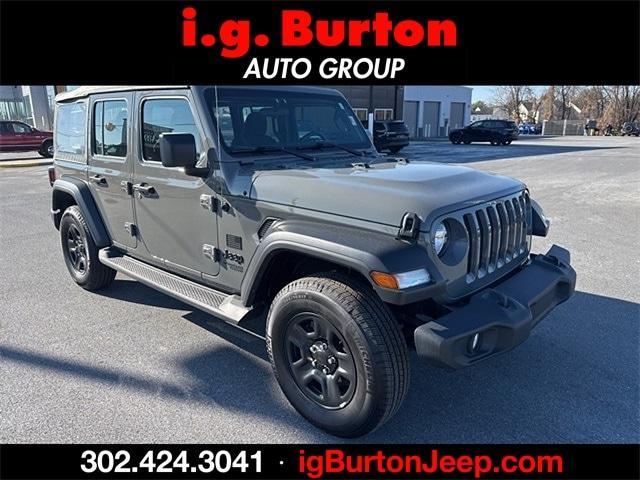 used 2021 Jeep Wrangler Unlimited car, priced at $30,900