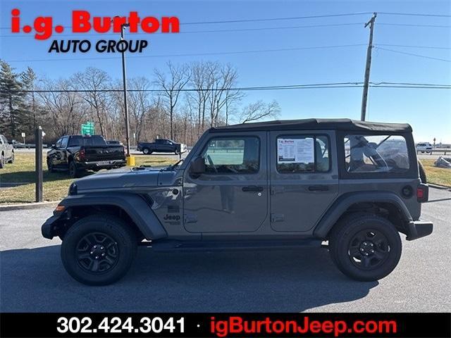 used 2021 Jeep Wrangler Unlimited car, priced at $28,805