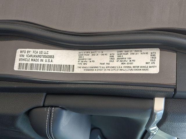 new 2026 Jeep Grand Cherokee L car, priced at $50,465