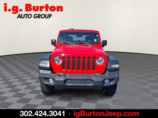 used 2022 Jeep Wrangler car, priced at $28,128