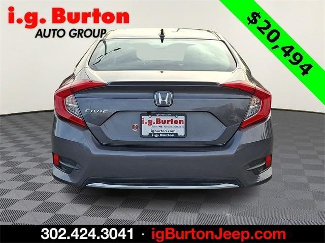 used 2021 Honda Civic car, priced at $20,494