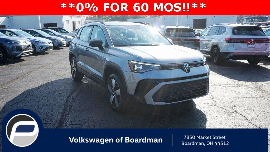 new 2025 Volkswagen Taos car, priced at $28,332