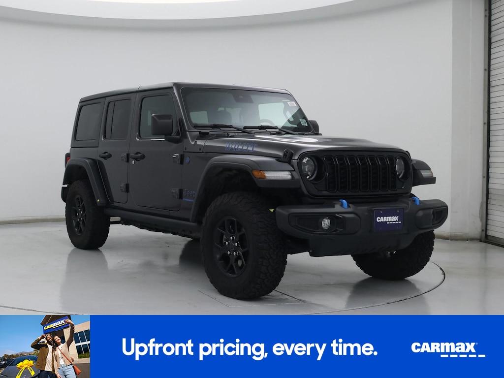 used 2024 Jeep Wrangler 4xe car, priced at $34,998