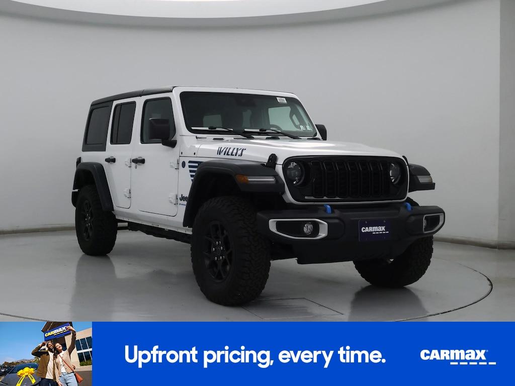 used 2024 Jeep Wrangler 4xe car, priced at $33,998
