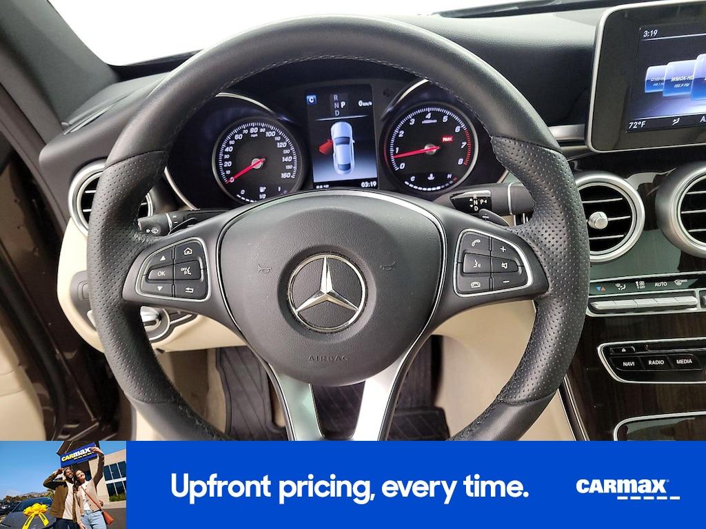 used 2018 Mercedes-Benz C-Class car, priced at $23,998