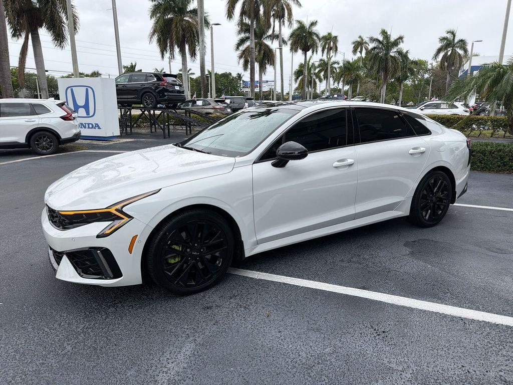 used 2025 Kia K5 car, priced at $30,900