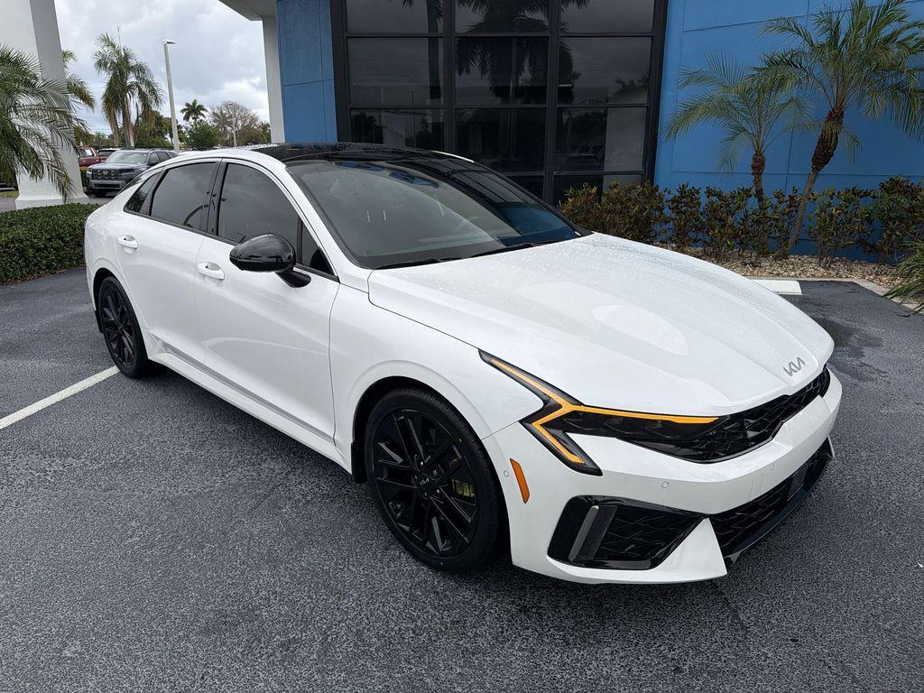 used 2025 Kia K5 car, priced at $30,900
