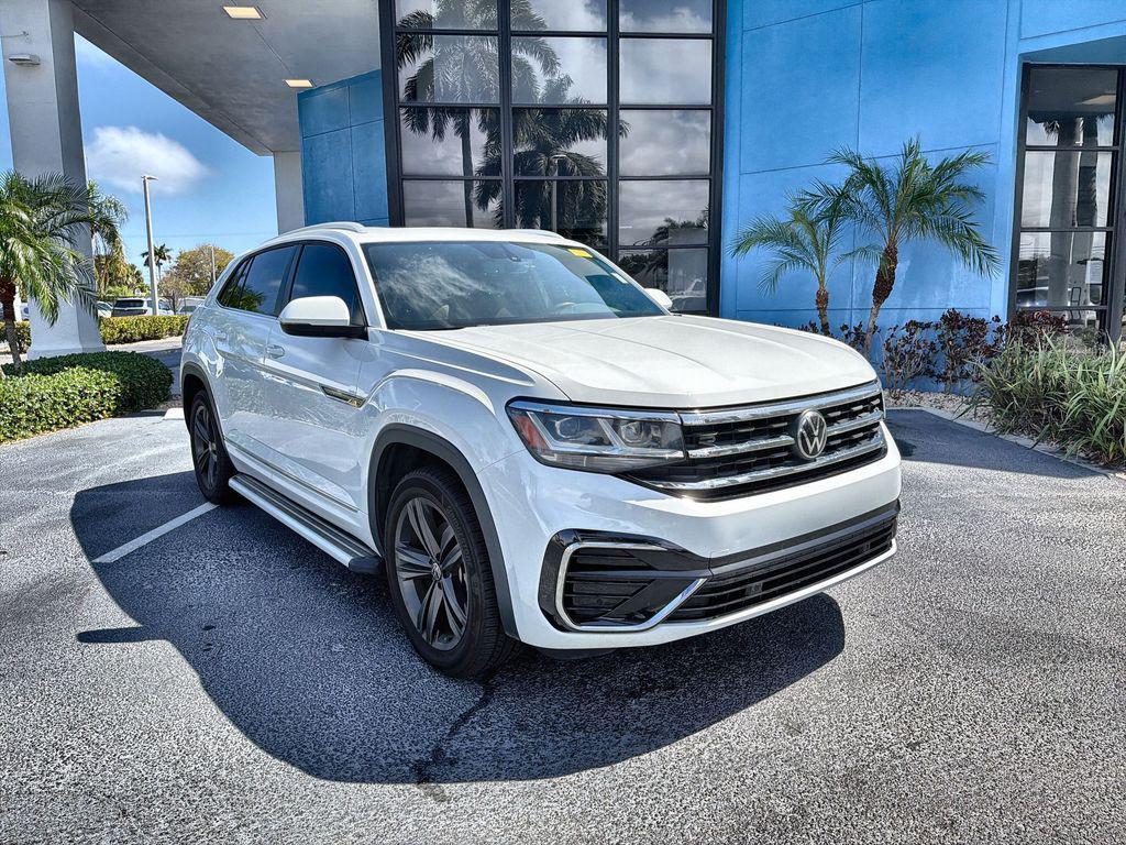 used 2021 Volkswagen Atlas Cross Sport car, priced at $20,454
