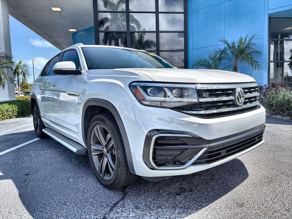 used 2021 Volkswagen Atlas Cross Sport car, priced at $20,454