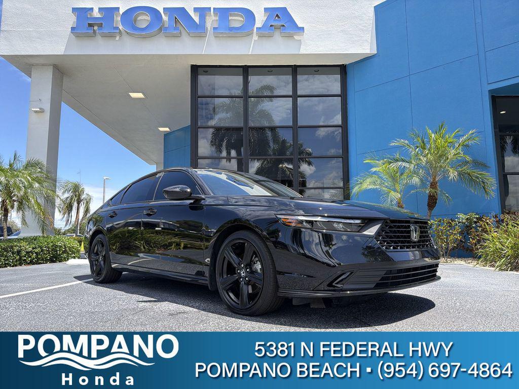 used 2025 Honda Accord Hybrid car, priced at $32,299
