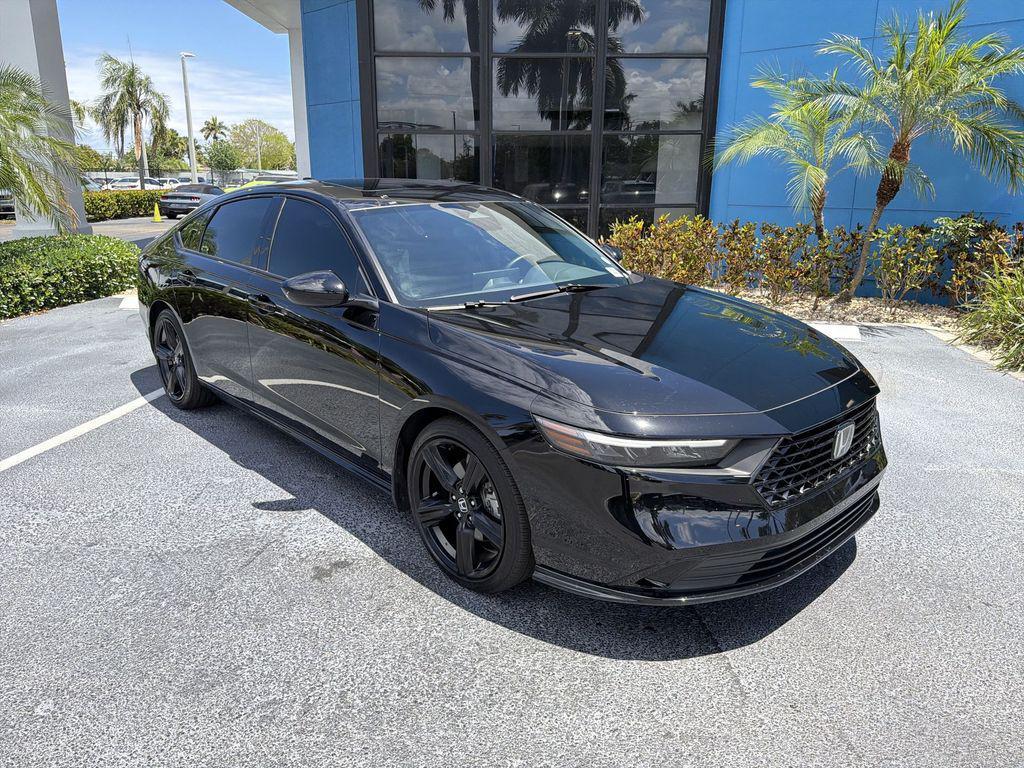used 2025 Honda Accord Hybrid car, priced at $32,299