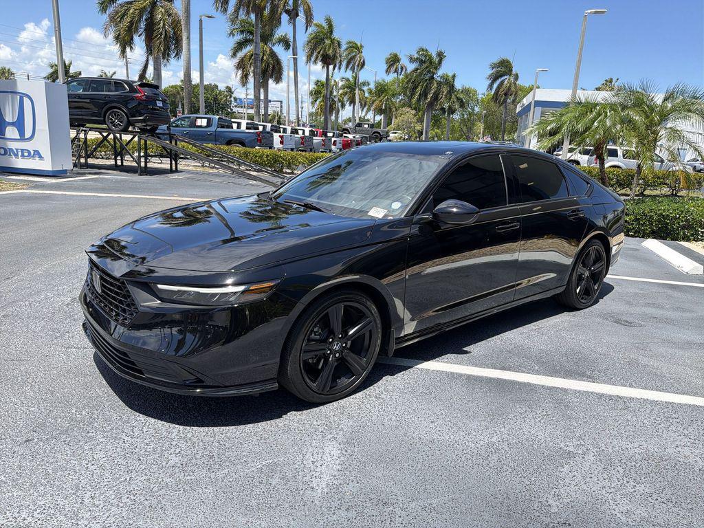 used 2025 Honda Accord Hybrid car, priced at $32,299