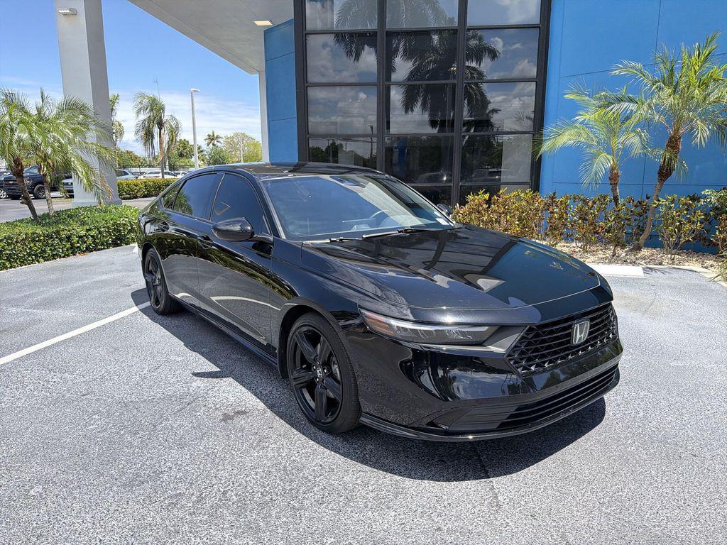 used 2025 Honda Accord Hybrid car, priced at $32,299