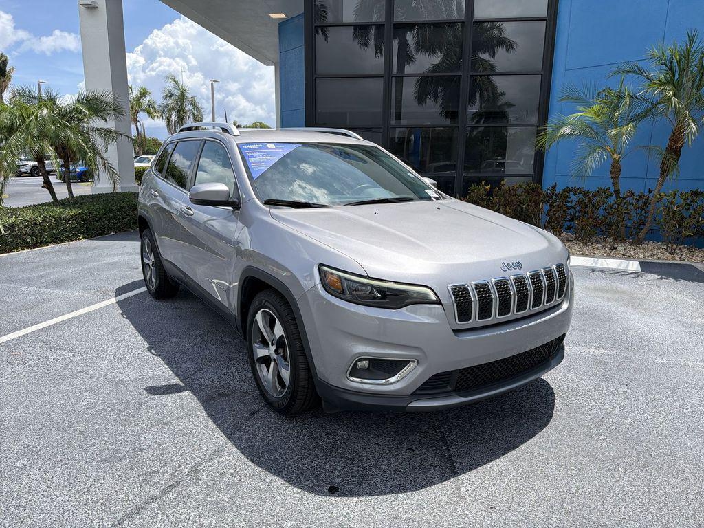 used 2019 Jeep Cherokee car, priced at $19,396