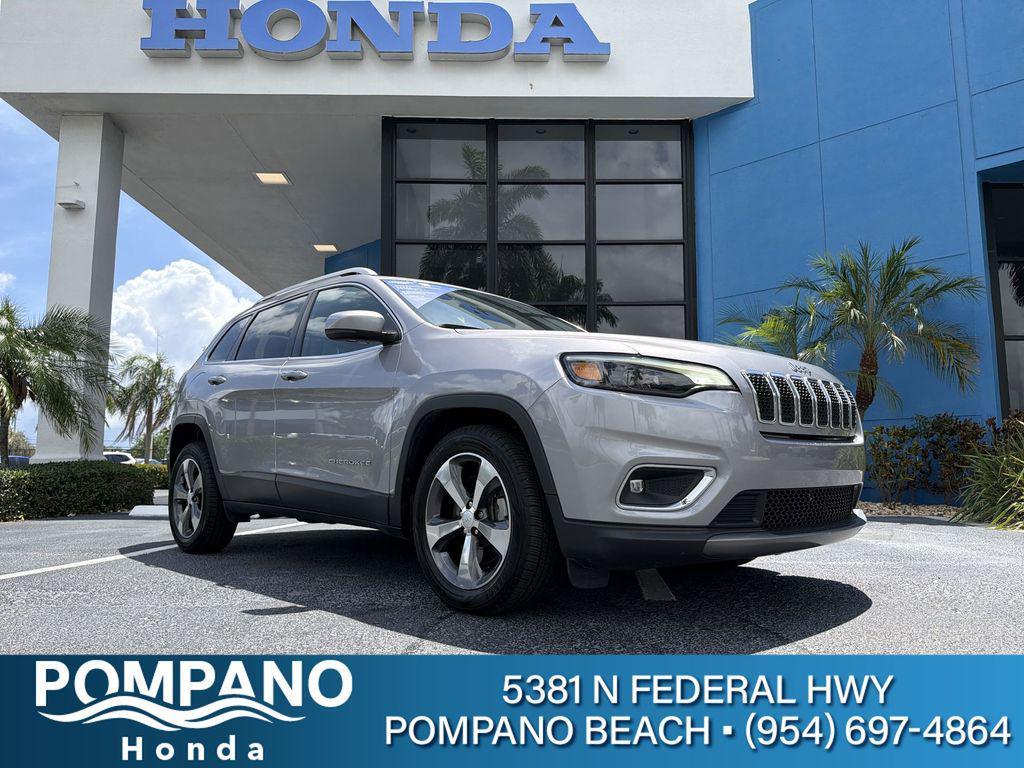 used 2019 Jeep Cherokee car, priced at $19,396
