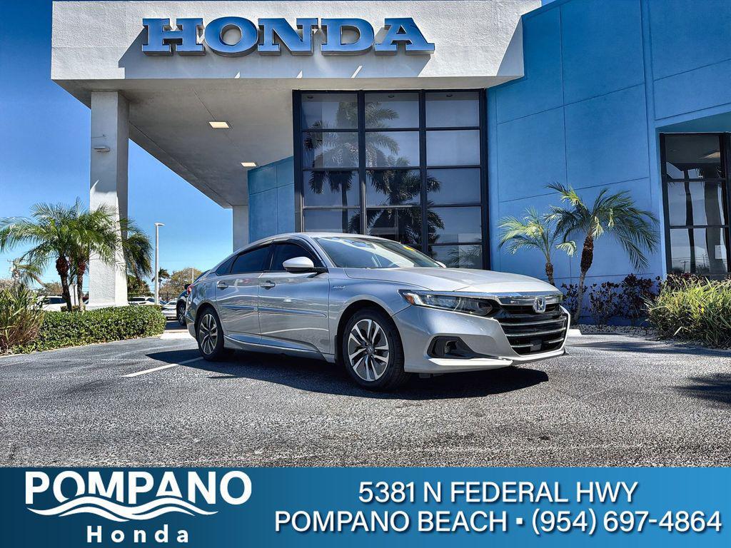 used 2021 Honda Accord Hybrid car, priced at $23,693
