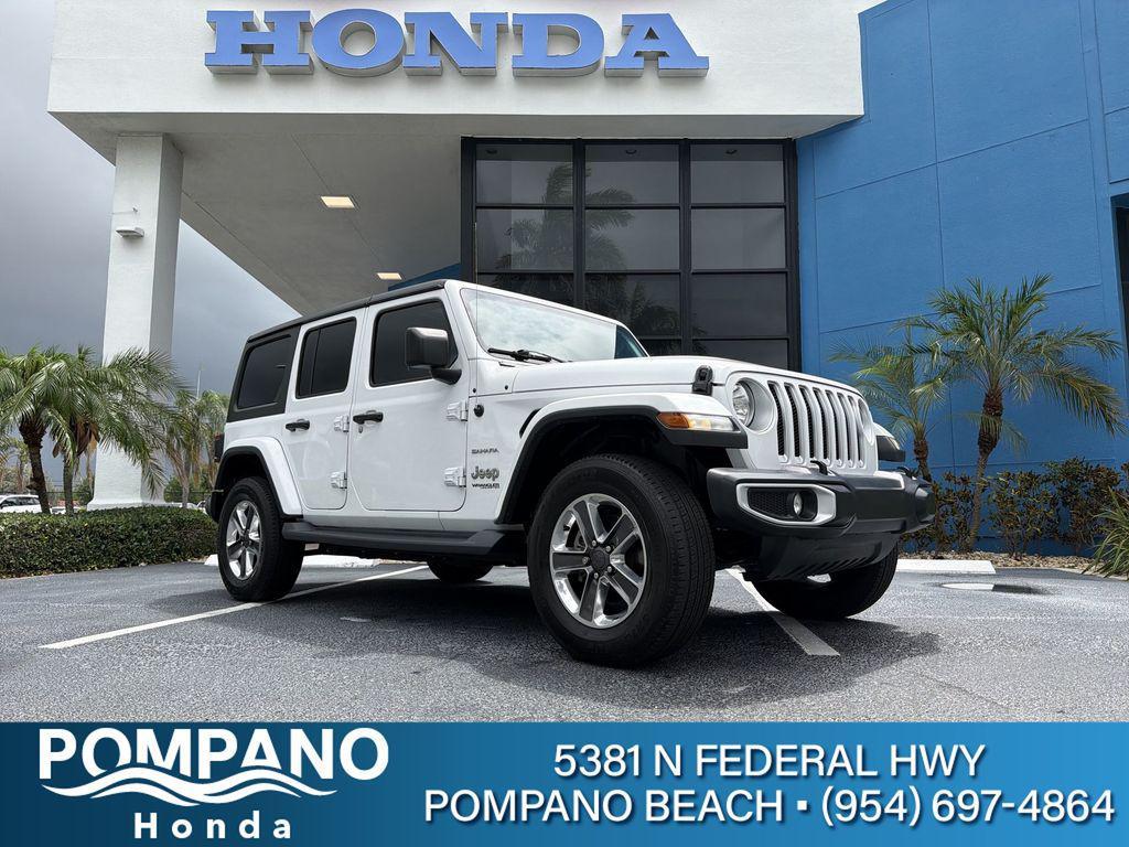 used 2020 Jeep Wrangler Unlimited car, priced at $23,569