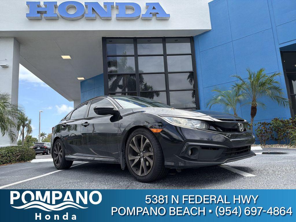 used 2019 Honda Civic car, priced at $12,260