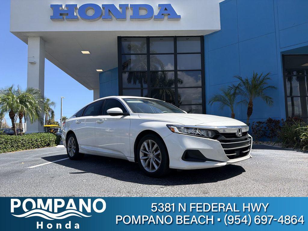 used 2021 Honda Accord car, priced at $19,144