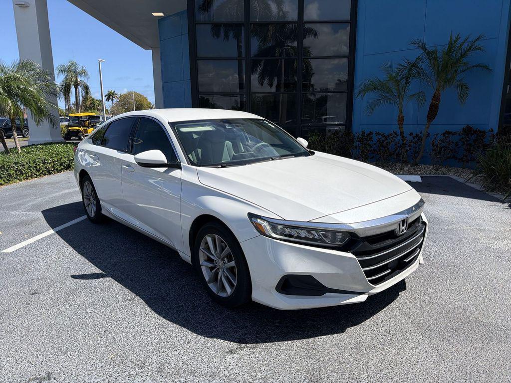 used 2021 Honda Accord car, priced at $19,144
