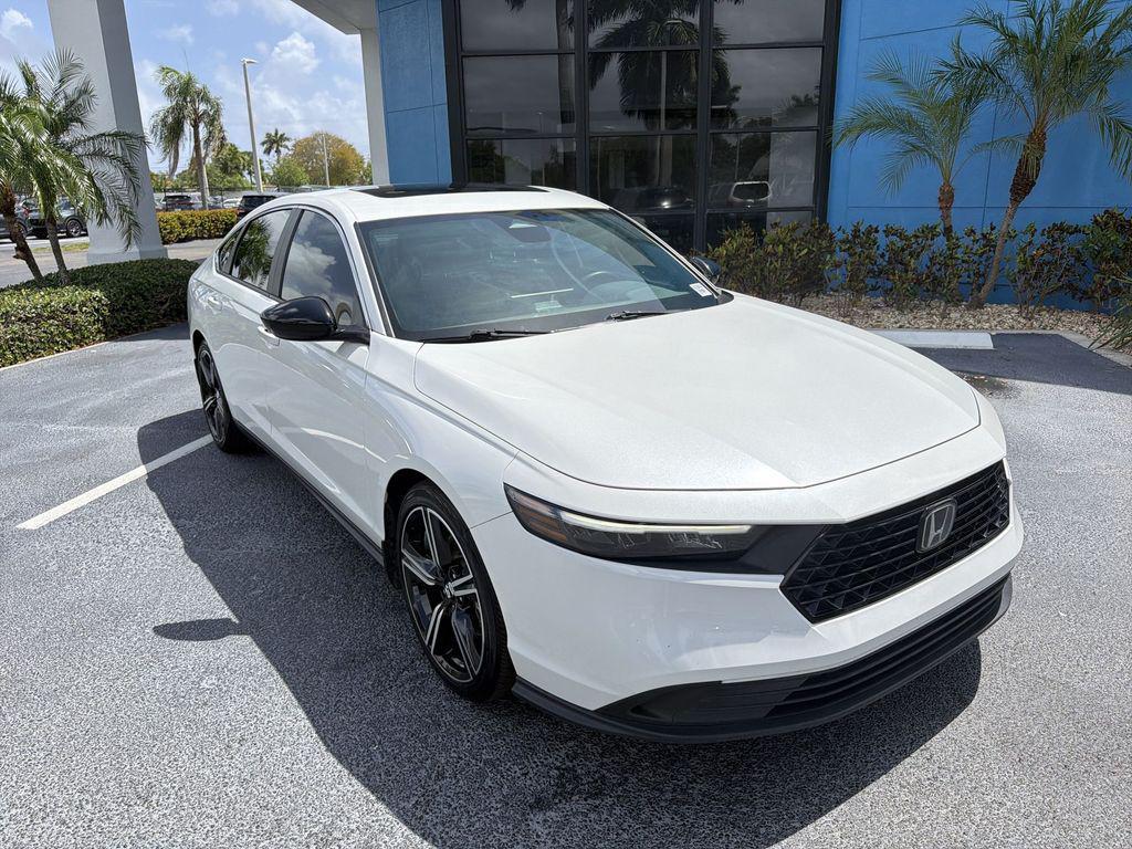 used 2024 Honda Accord Hybrid car, priced at $26,352