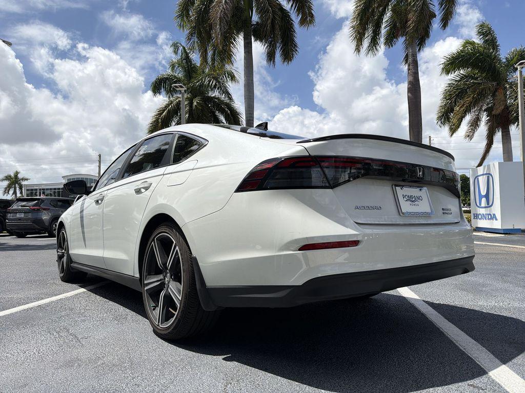 used 2024 Honda Accord Hybrid car, priced at $26,352
